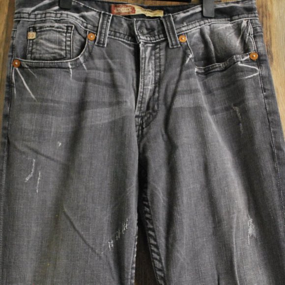 Big Star Pioneer Regular Boot Cut Bootcut Mens Jeans 34L Size 34L x 34 - Picture 6 of 13